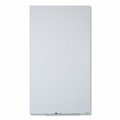 Quartet InvisaMount Vertical Magnetic Glass Dry-Erase Boards, 28 x 50, White Surface Q012850IMW